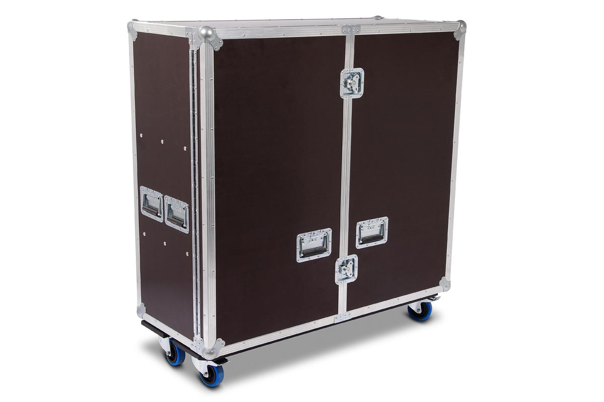 Schrankcase mit 2 festen Fachböden 1100x450x1000 mm BxTxH