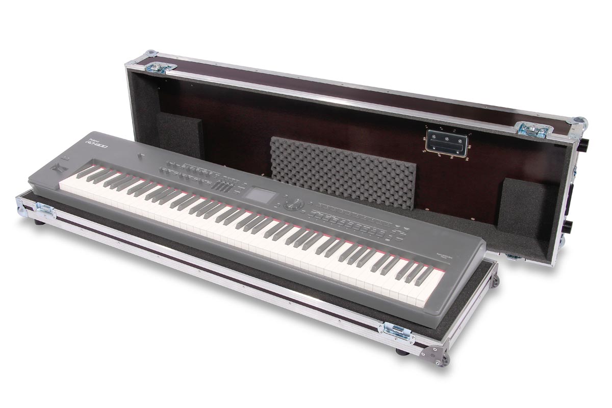 Keyboard CaseTyp 3 88 Roland RD-800 + Eckrollen