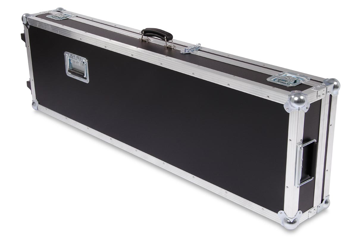Custom Keyboard Case spezial 88 PVC mit Eckrollen + Fach