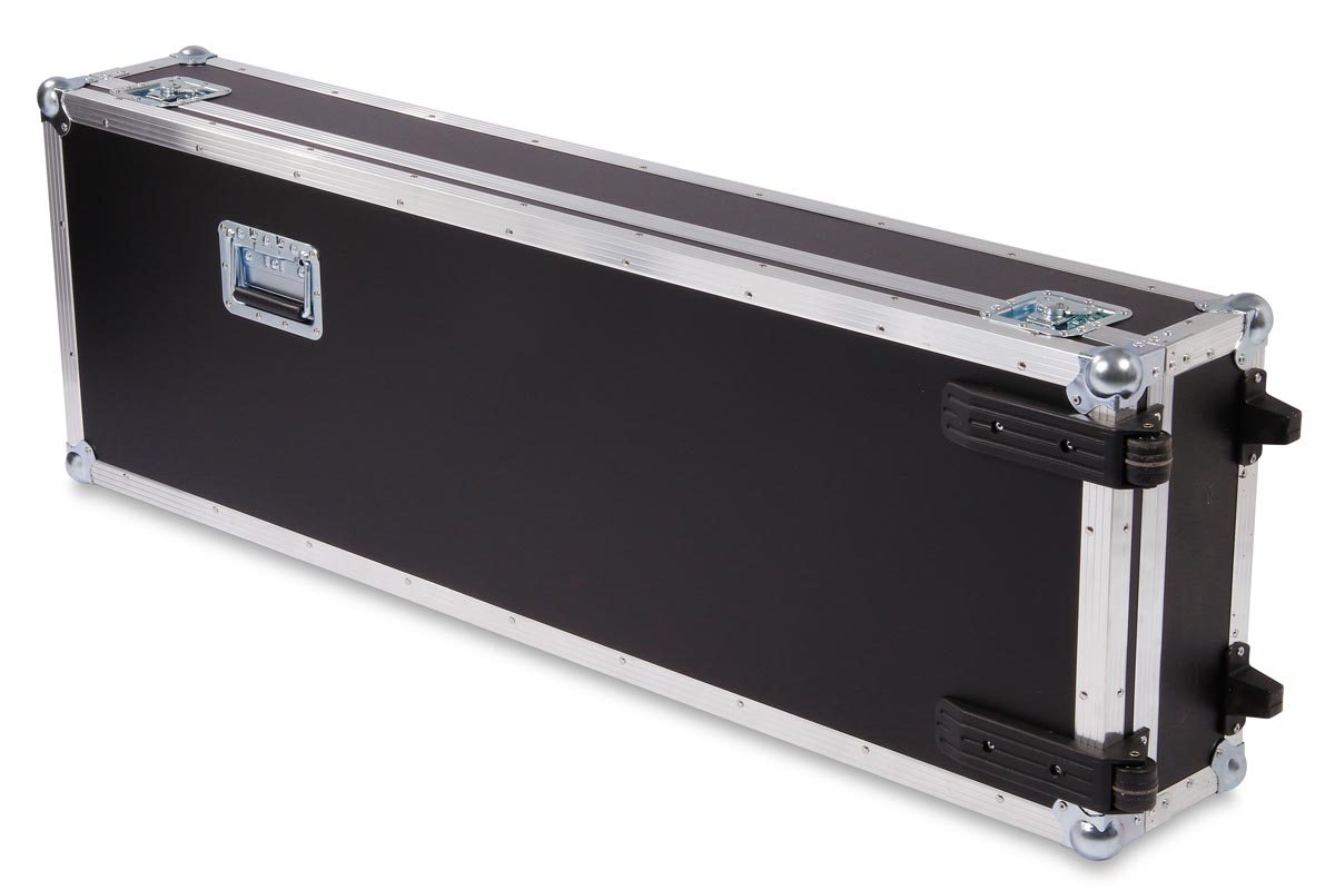 Custom Keyboard Case Typ 3 88 PVC mit Eckrollen + Fach