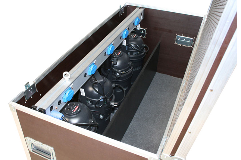 Transportcase LED Power BAR mit PAR-64 2in1 – Bild 4