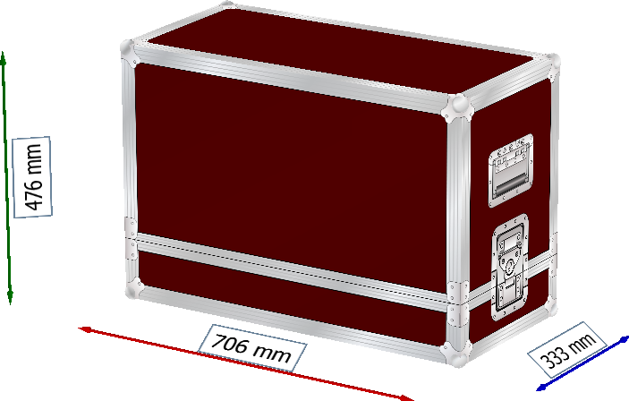 Haubencase RCF TT 08-A 2in1