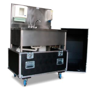 Haube für Spültisch 1000x620x1350 RG  bk