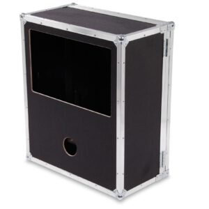 Single Door Fotobox schwarz 540x250x630 mm BxTxH Photobooth