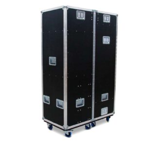 Garderobencase Heavy bk + Spiegel + Fächer RG