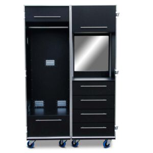 Garderobencase Heavy Farbe + Spiegel + Fächer RG