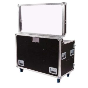 Workstation Office Case mit Spuckschutz + Durchreiche BK