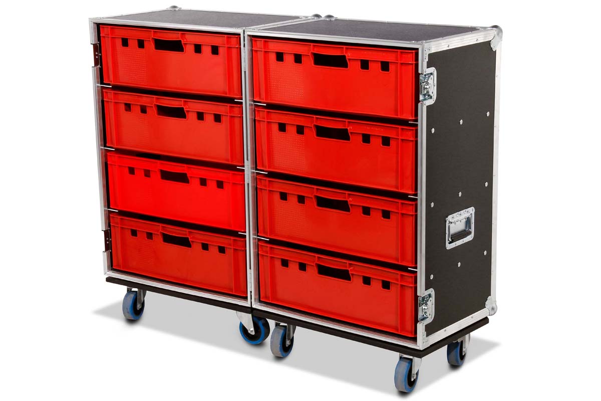 Zubehörcase 2x4 Kisten Euronorm E2 – Bild 5