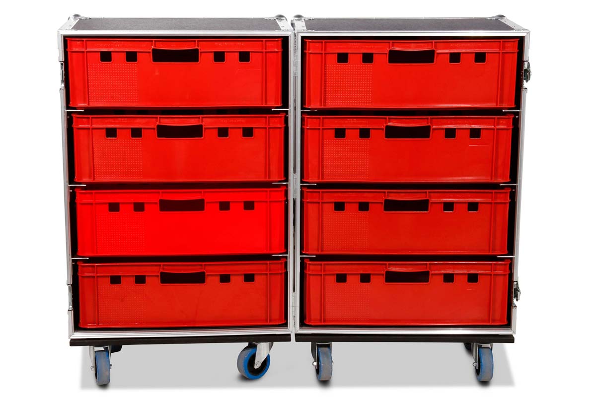 Zubehörcase 2x4 Kisten Euronorm E2 – Bild 6