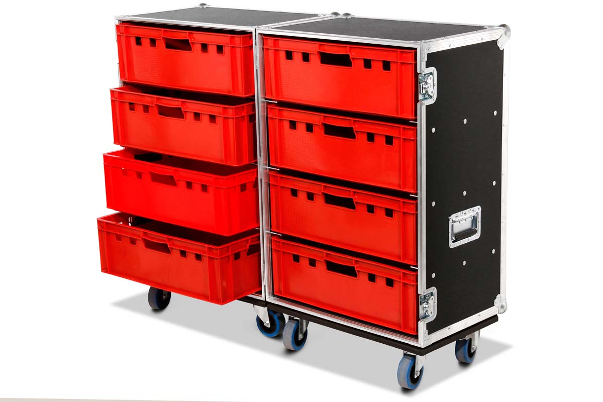 Zubehörcase 2x4 Kisten Euronorm E2 – Bild 7