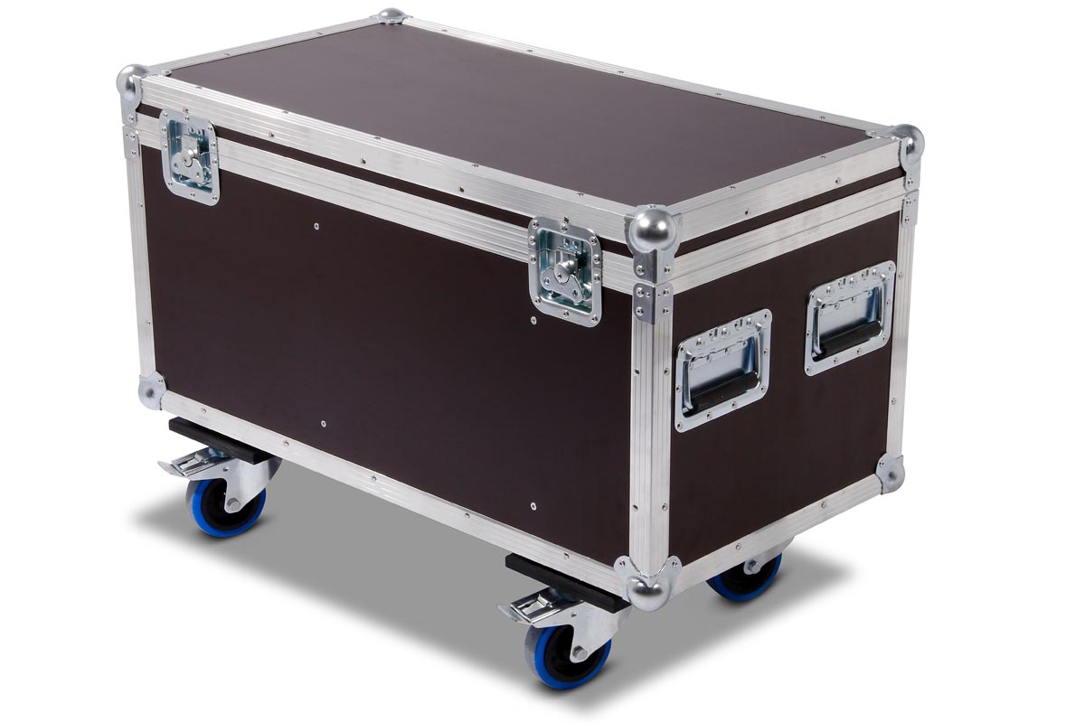 Truhencase Cameo Flat Pro Par Can 12 4in1 RG FA + Coupler