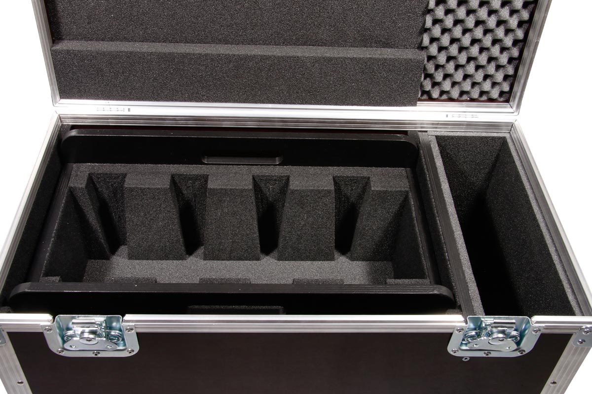 Truhe für 8 x A&H ME-1 + 4 x K&M Stative 25900 Wanne RG – Bild 6