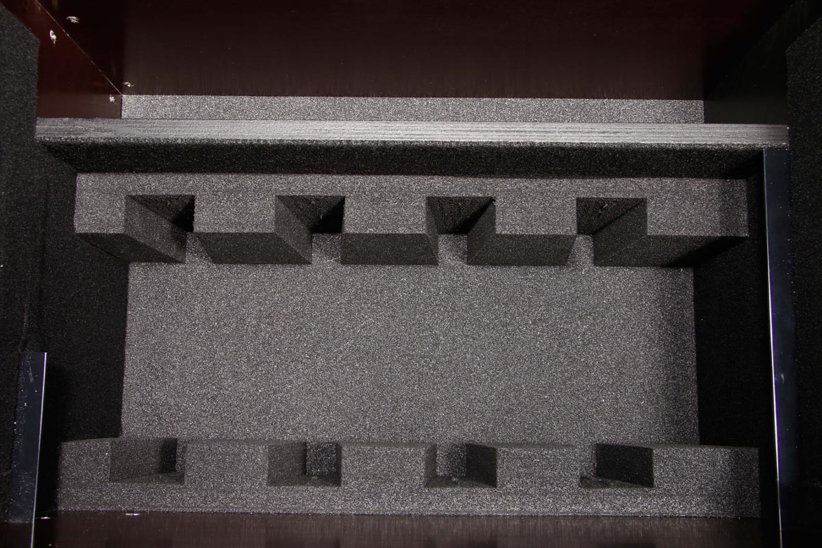 Truhe für 8 x A&H ME-1 + 4 x K&M Stative 25900 Wanne RG – Bild 7