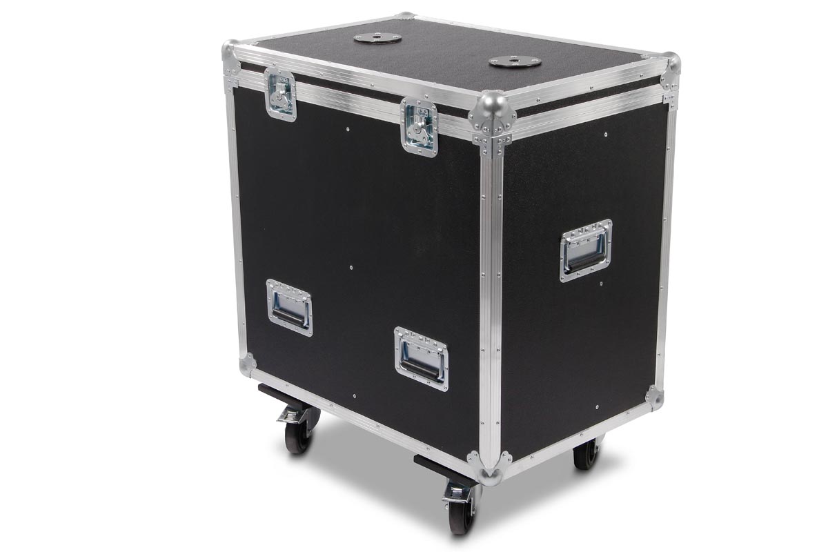 Profi Truhencase 2 Fohhn FP-22 CD mit montierter SHP2 RG  bk