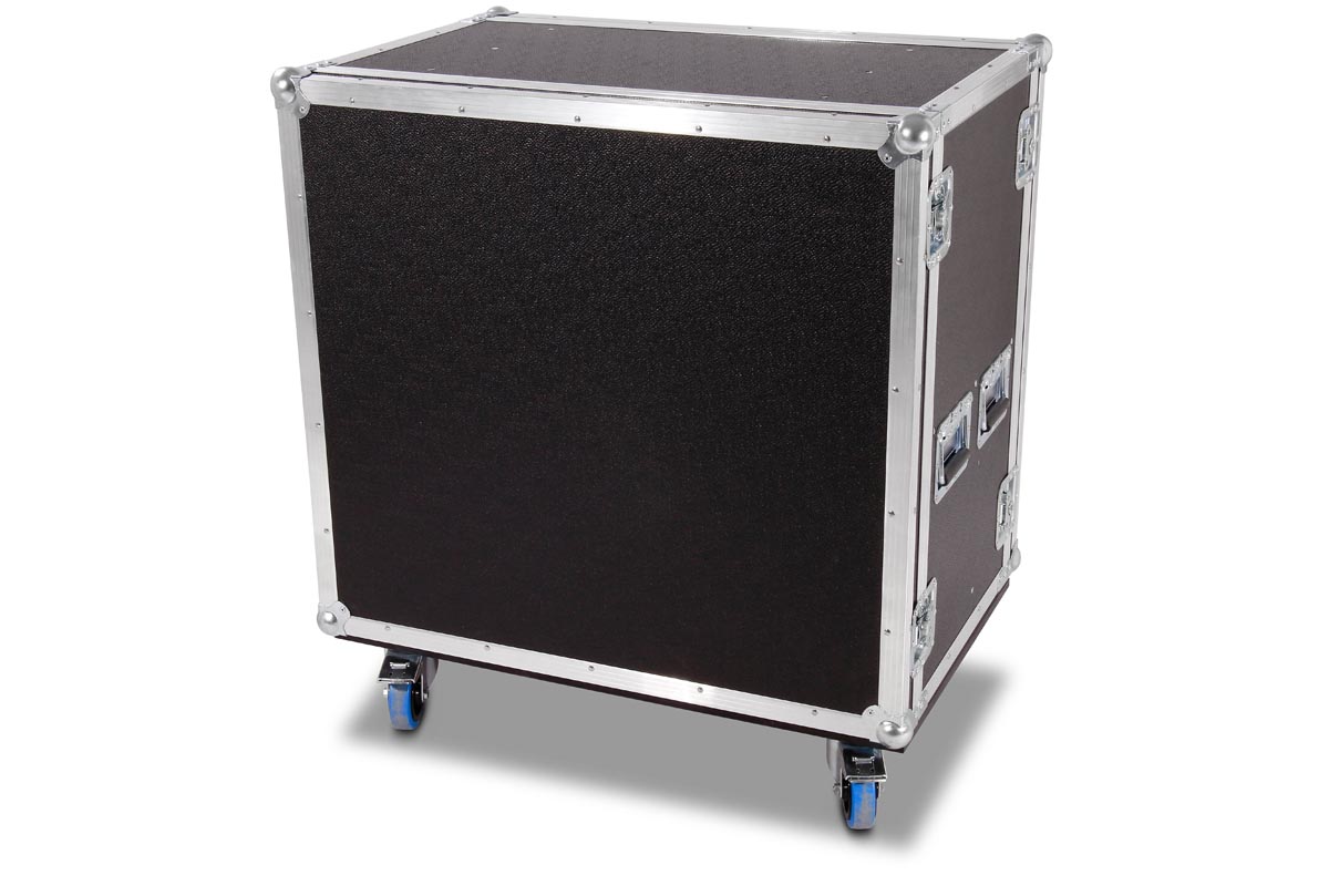 Double Door Amp Case inkl. 19'' Einheit 8HE + RG