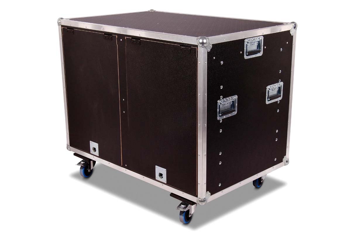 15 HE Profi SL-D Rack Shockmount 100+540+100 2x19Zoll RG bk