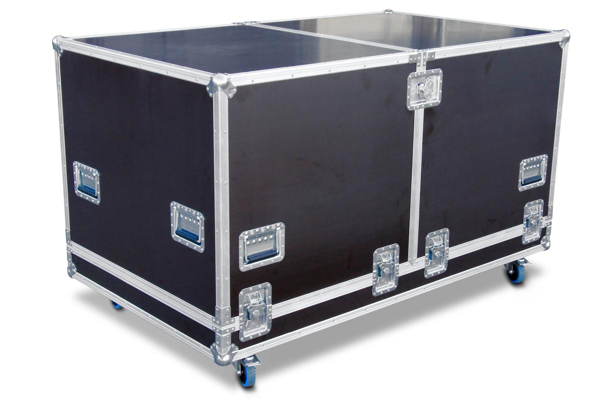 Heavy Haubencase 1600x900x800 Deckel geteilt +RG