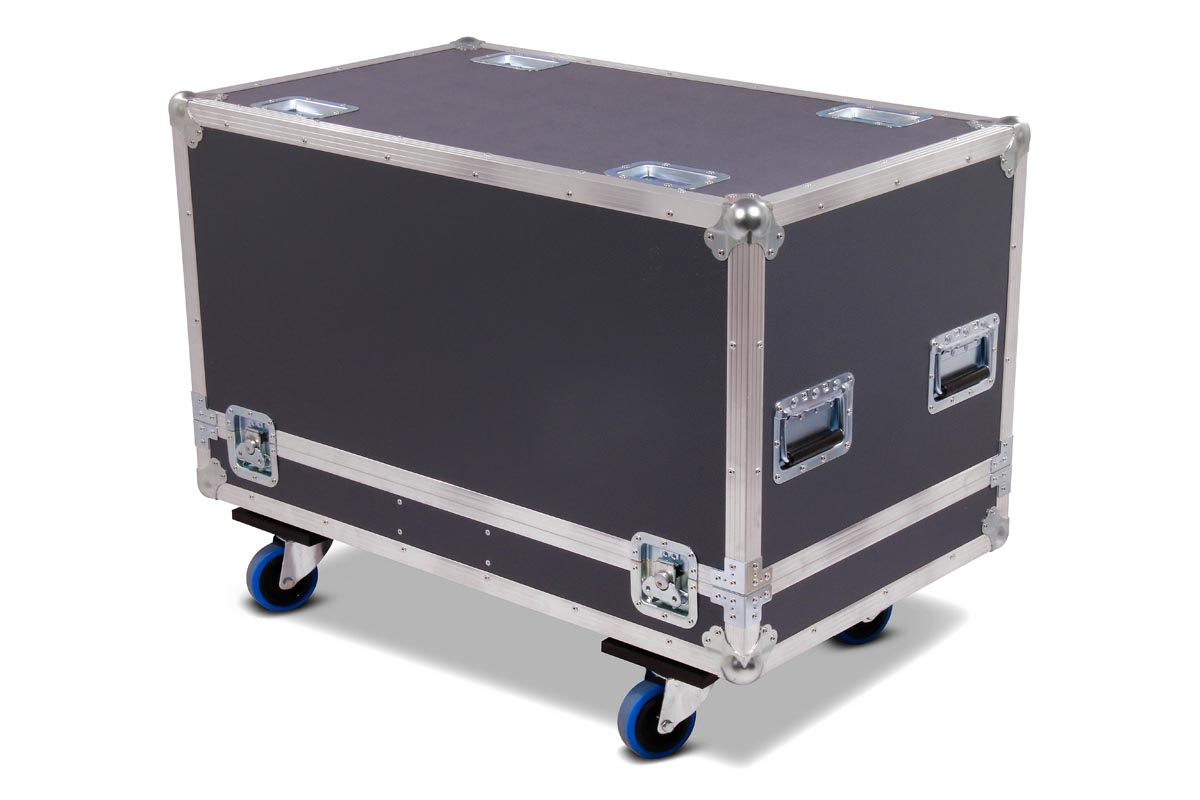 Profi Haubencase L-Acoustics X12 Kamin 2in1 RG + Radmulden – Bild 3