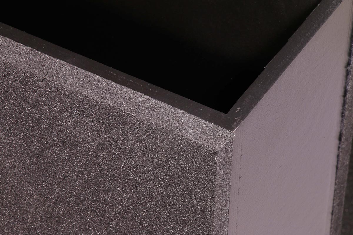 Profi Haubencase L-Acoustics X12 Kamin 2in1 RG + Radmulden – Bild 8