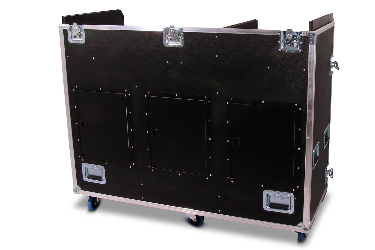 Heavy Winkelcase 3x 20 HE mit Tisch u. Ablage RG bk – Bild 4