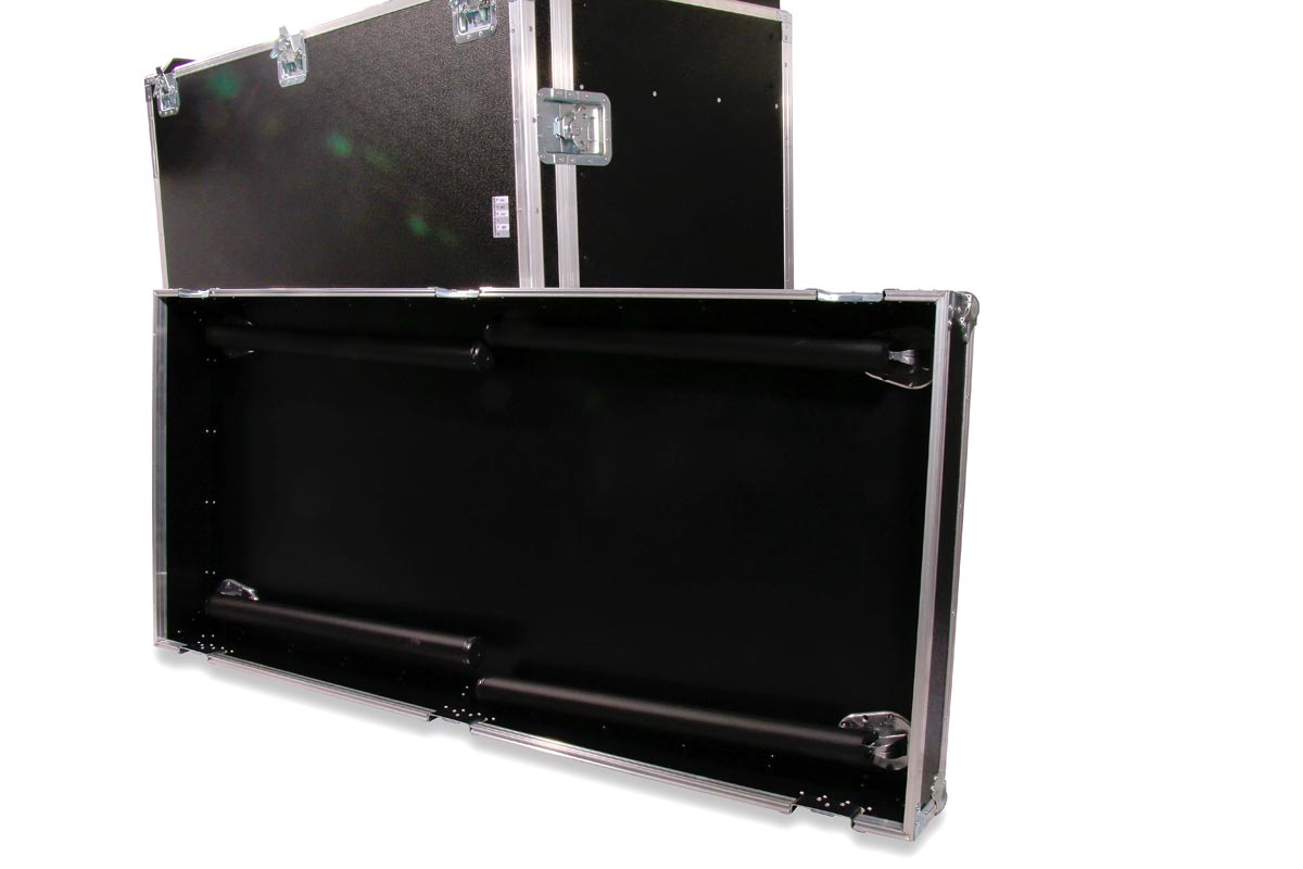 Heavy Winkelcase 3x 20 HE mit Tisch u. Ablage RG bk – Bild 5