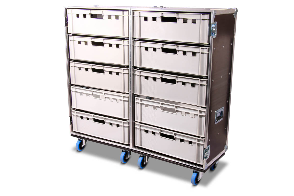 Zubehörcase 2x5 Kisten Euronorm E2 – Bild 6
