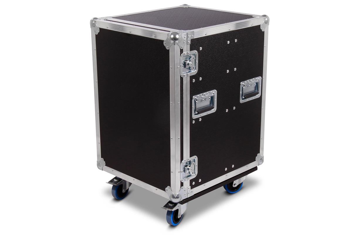 Singledoor Case mit 4 Schubladen 474x476 mm + RG  bk