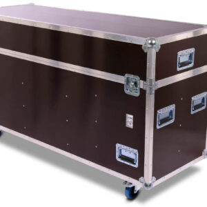 Profi Truhe  für K&M Monitor Stativ 26782 + 55'' Display RG