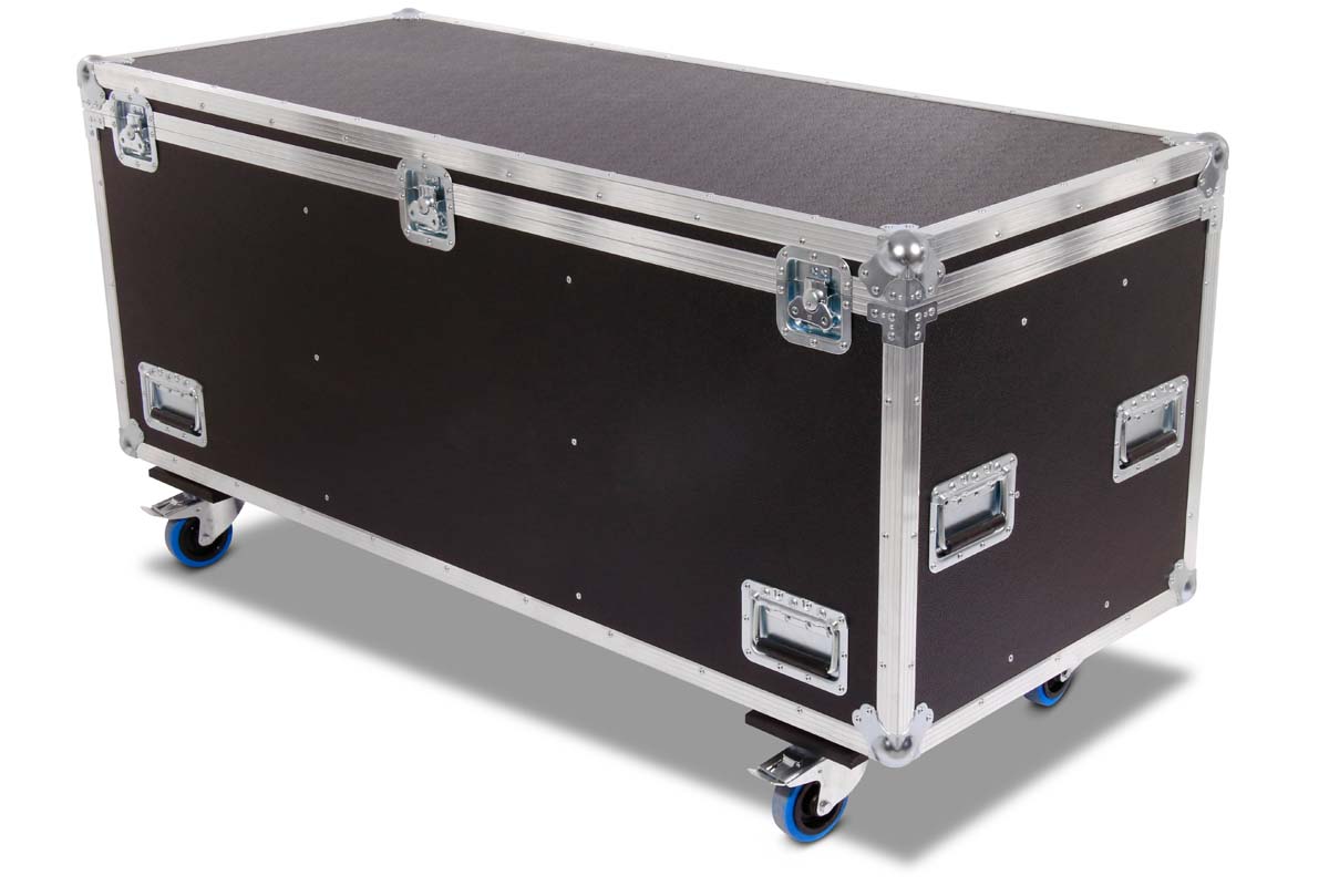 Profi Truhe Showtec Floodlight HQ-400 Black ASYM 9in1 RG