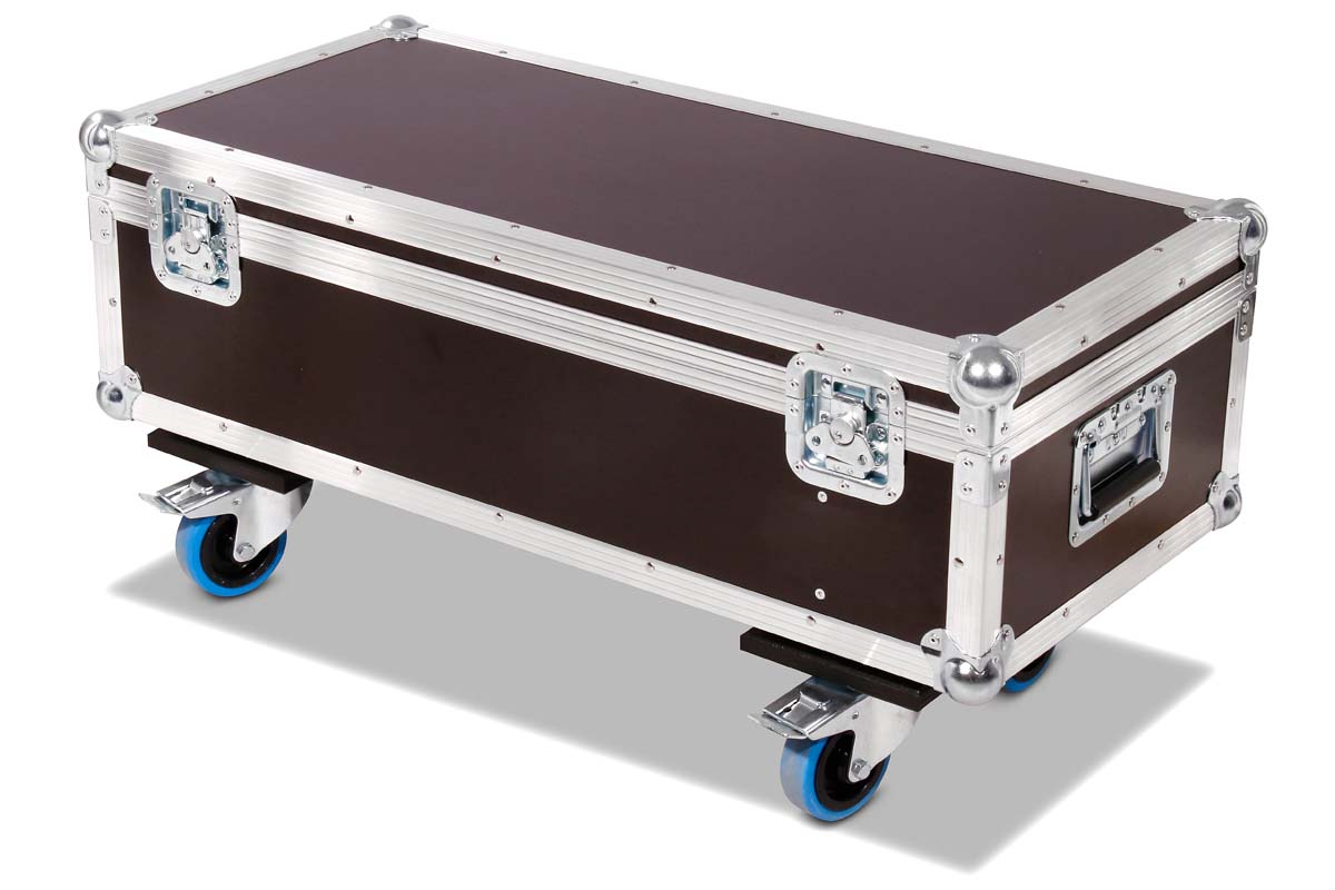 Truhencase Eurolite Akku PAR 6 QCL 8in1 + Fach + RG