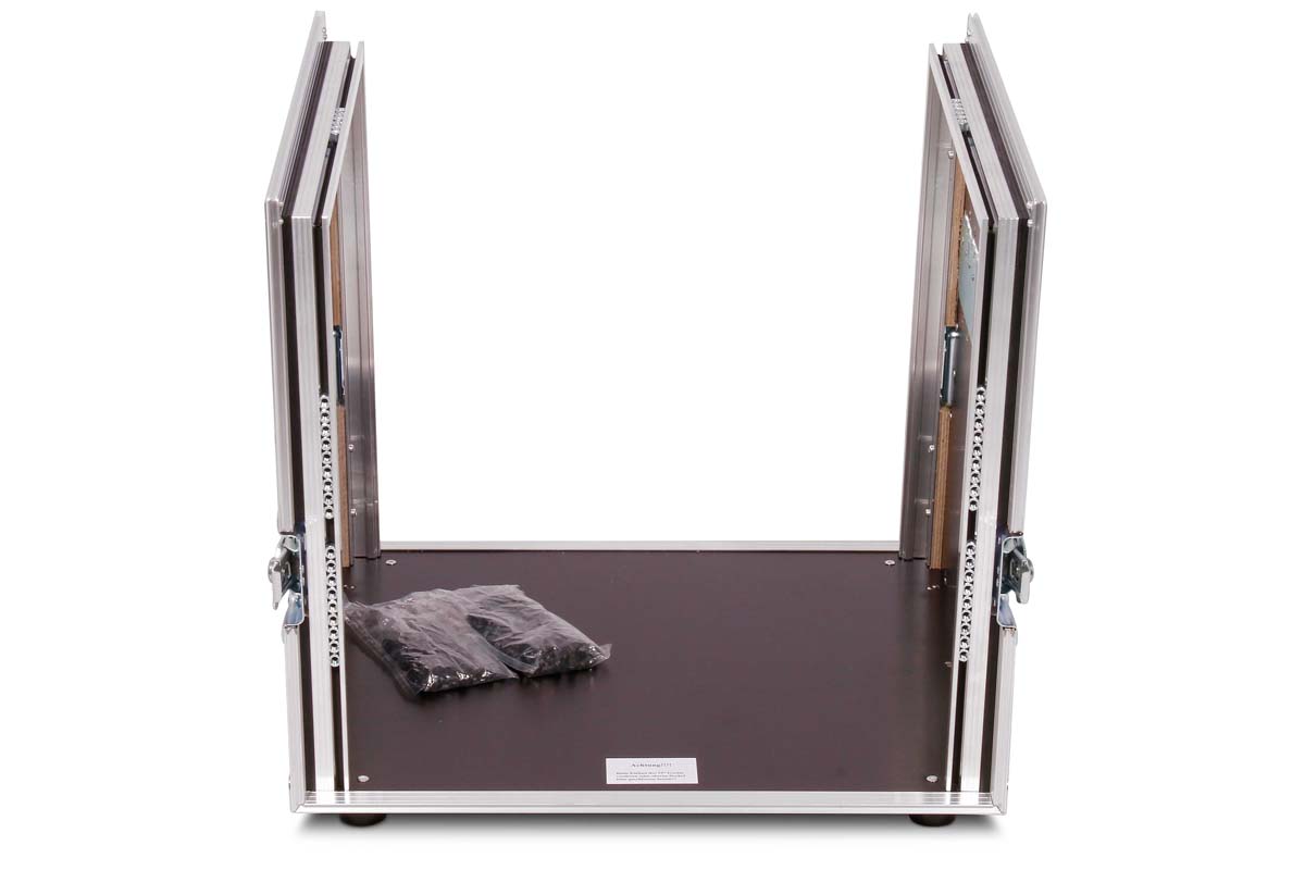 10HE Live Triple Door Rack 45 + hoher Deckel – Bild 7