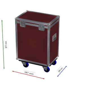 Truhencase Stairville RevueLED 120 COB RGB WW DMX GT 4in1 RG
