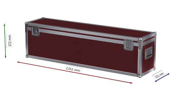 Truhencase Eurolite LED KLS-2500 Compact Light Set 2in1+FA