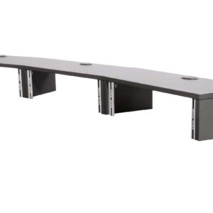 Studio Extension Desk 3U BK curved