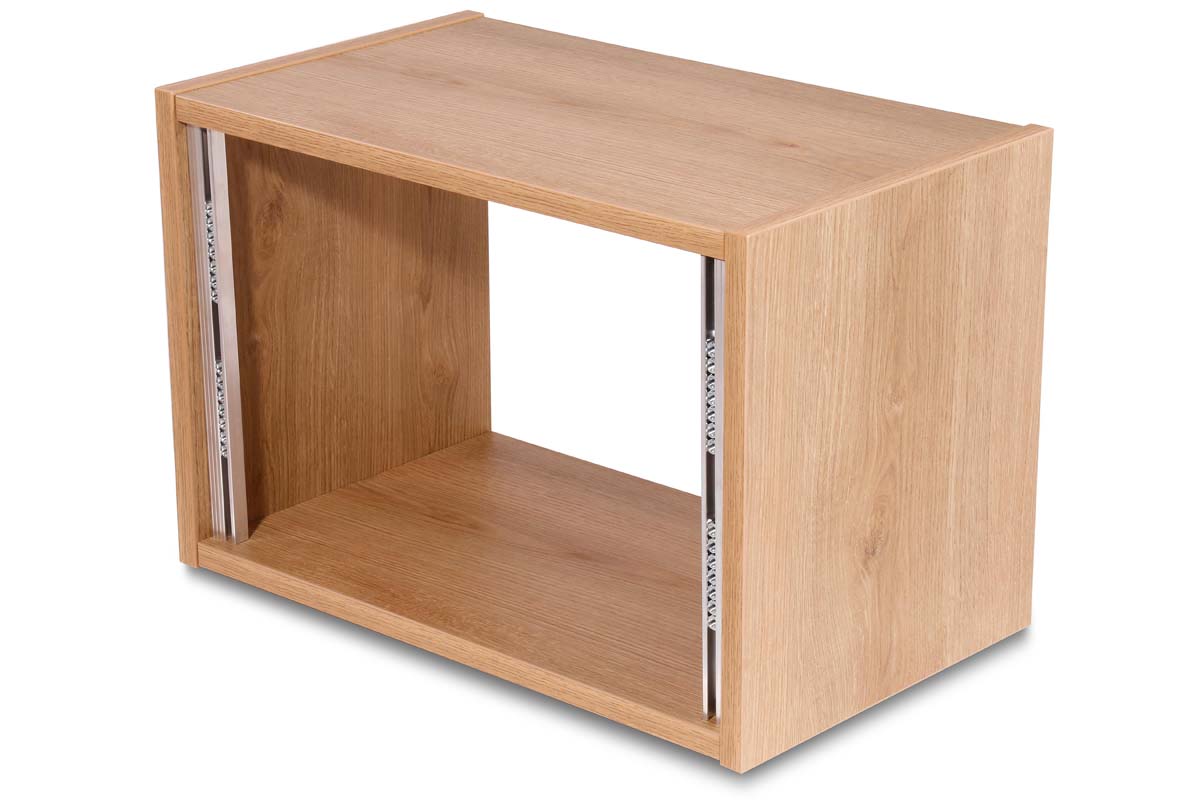 Studio Desktop Rack 7HE oak -bs- – Bild 2