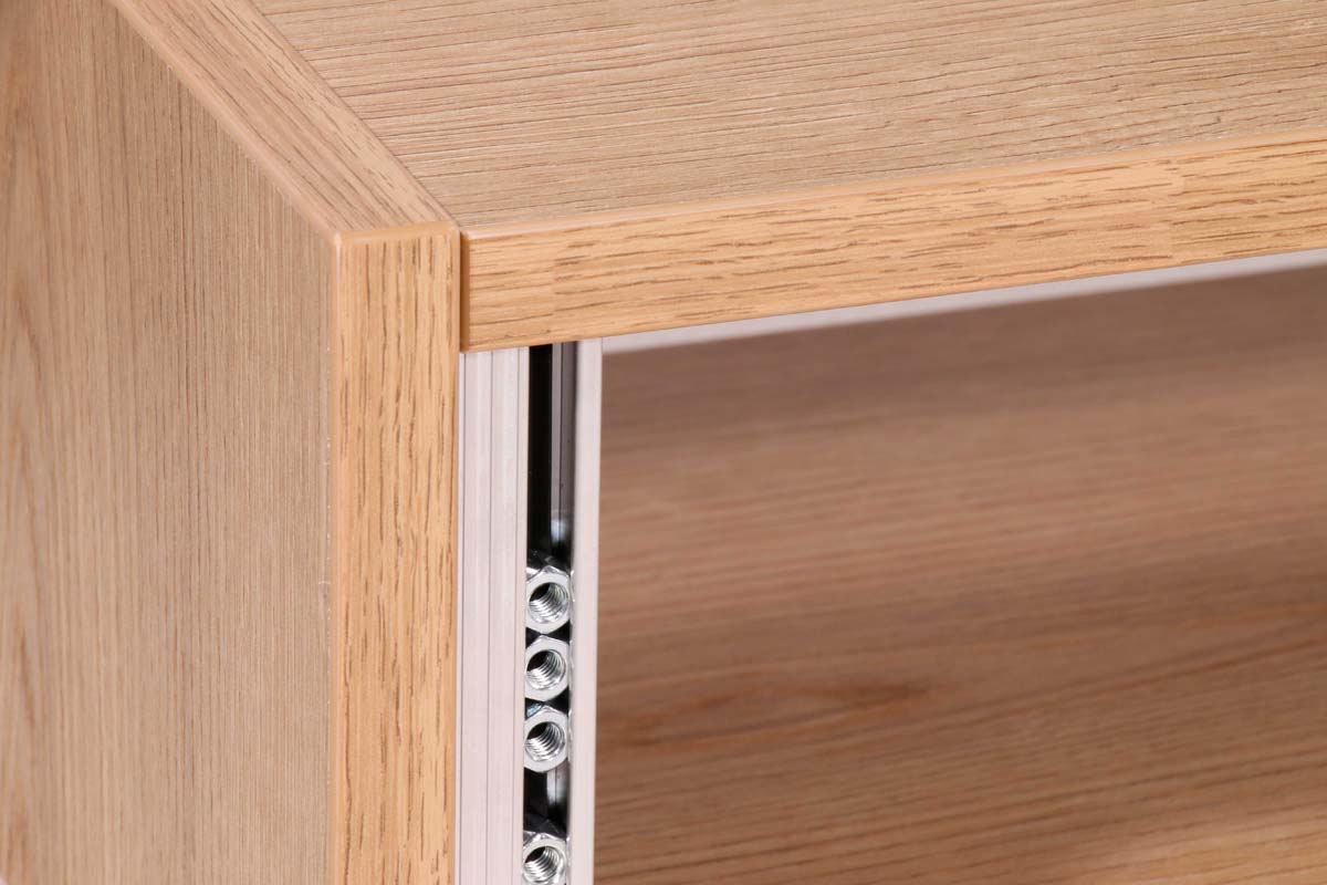 Studio Desktop Rack 7HE oak -bs- – Bild 8