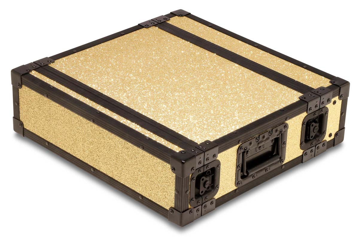 2HE DD- Wireless Rack Gold Glitzer -  ABK