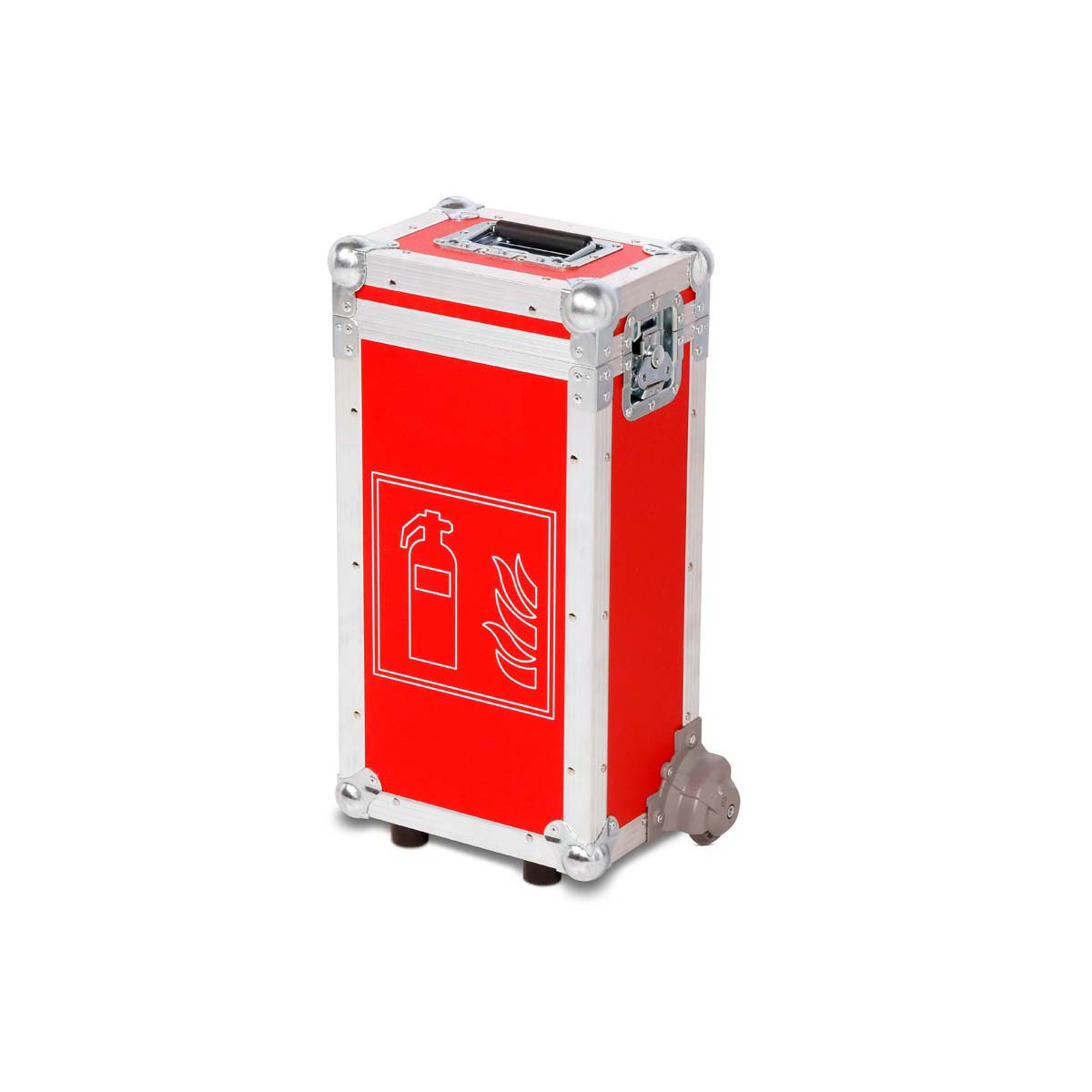 Truhencase Feuerlöscher 240 × 150 × 495 mm mit Trolley