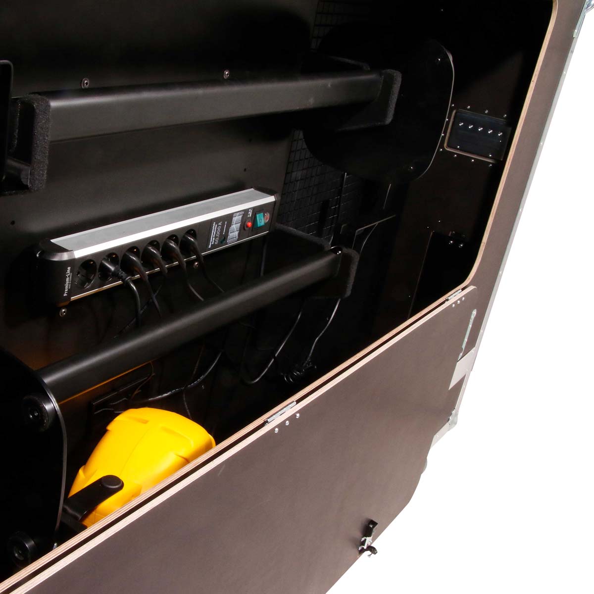 Heavy TV-Schrank für 77" Sony Bravia 8 Display und Samsung Q995F Soundbar – Bild 5