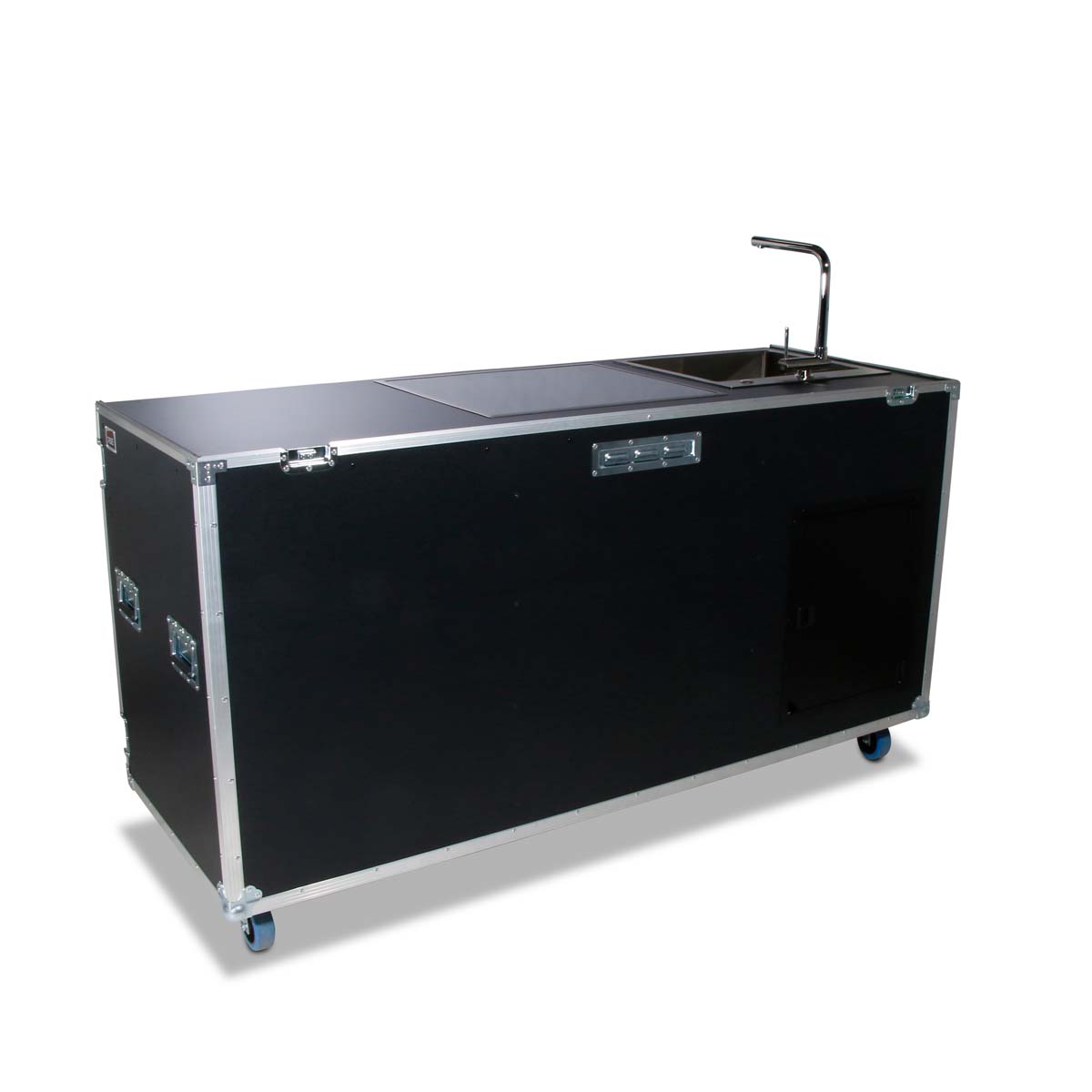 Catering Kitchen Case mit Kochfeld + Spülbecken – Bild 15
