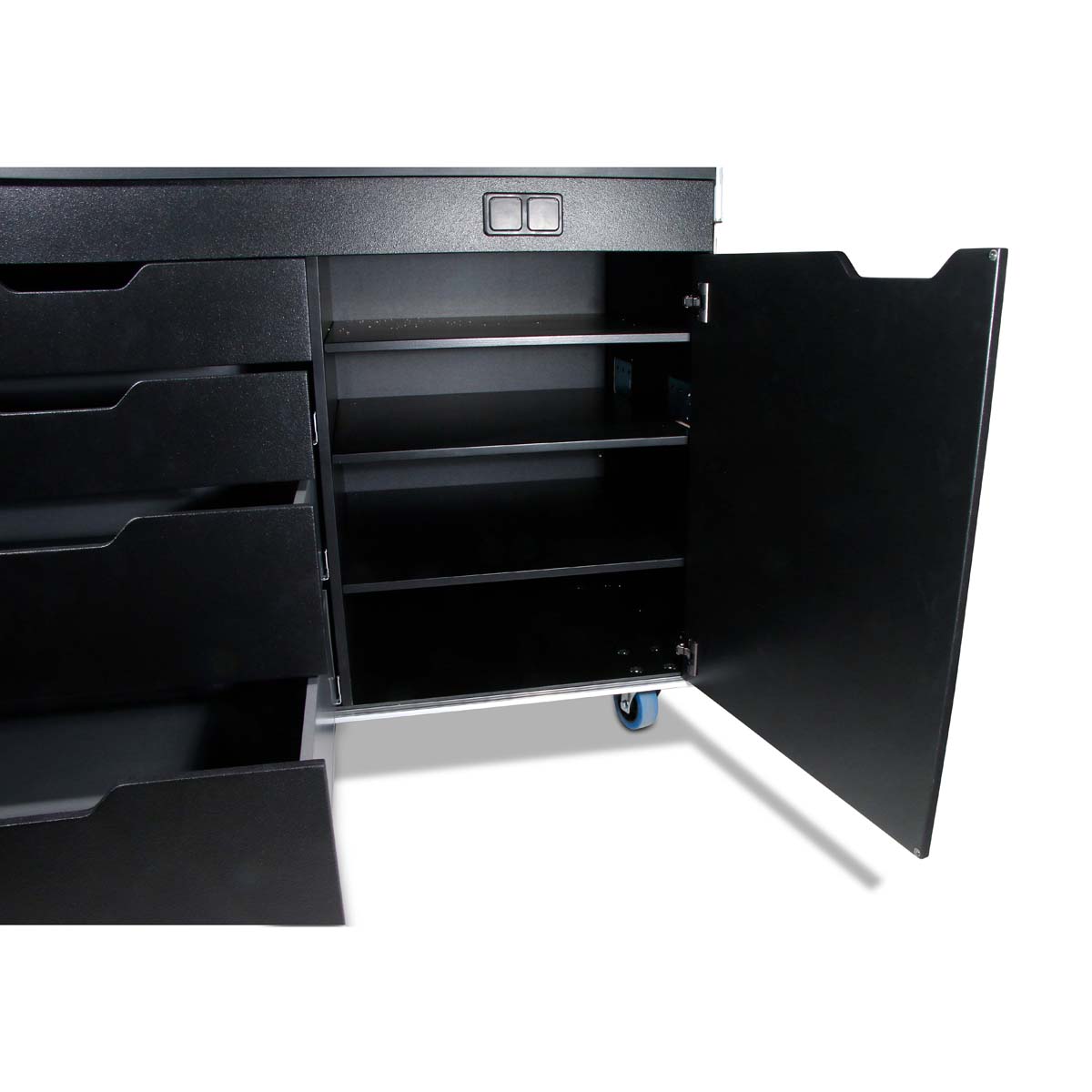 Catering Kitchen Case mit Kochfeld + Spülbecken – Bild 3