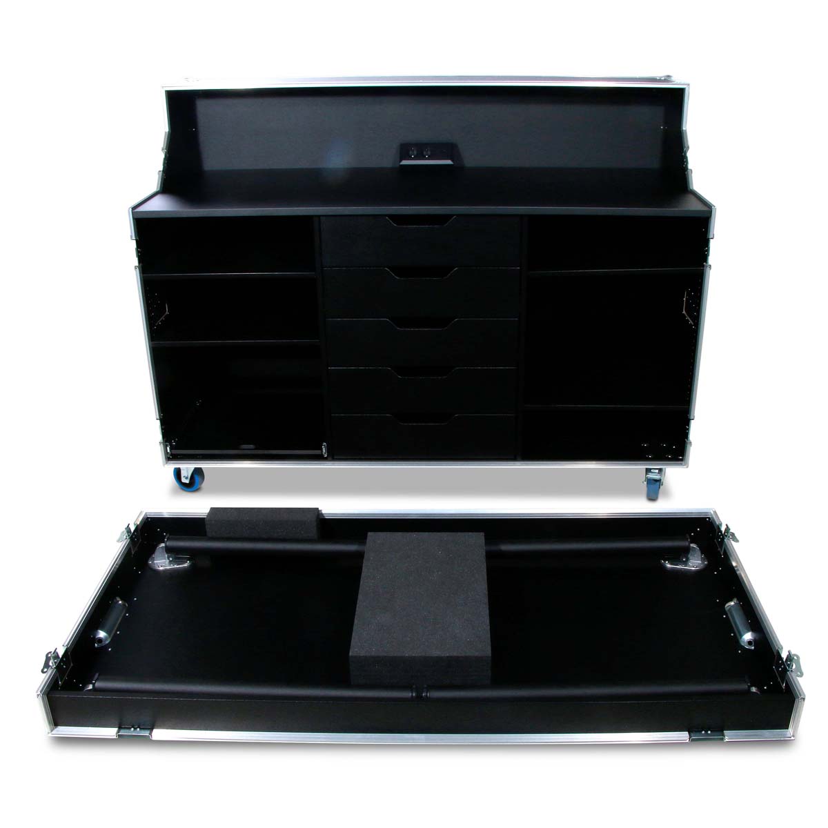Office-Case 1600x800x1200 mit 5 Schubladen + Auszug – Bild 8 Office-Case 1600x800x1200 mit 5 Schubladen + Auszug – Bild 8