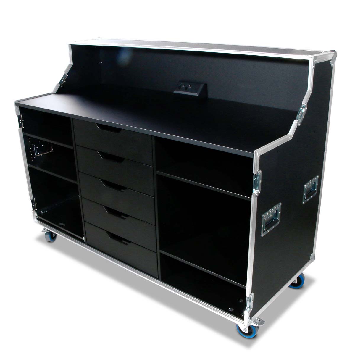 Office-Case 1600x800x1200 mit 5 Schubladen + Auszug – Bild 6 Office-Case 1600x800x1200 mit 5 Schubladen + Auszug – Bild 6