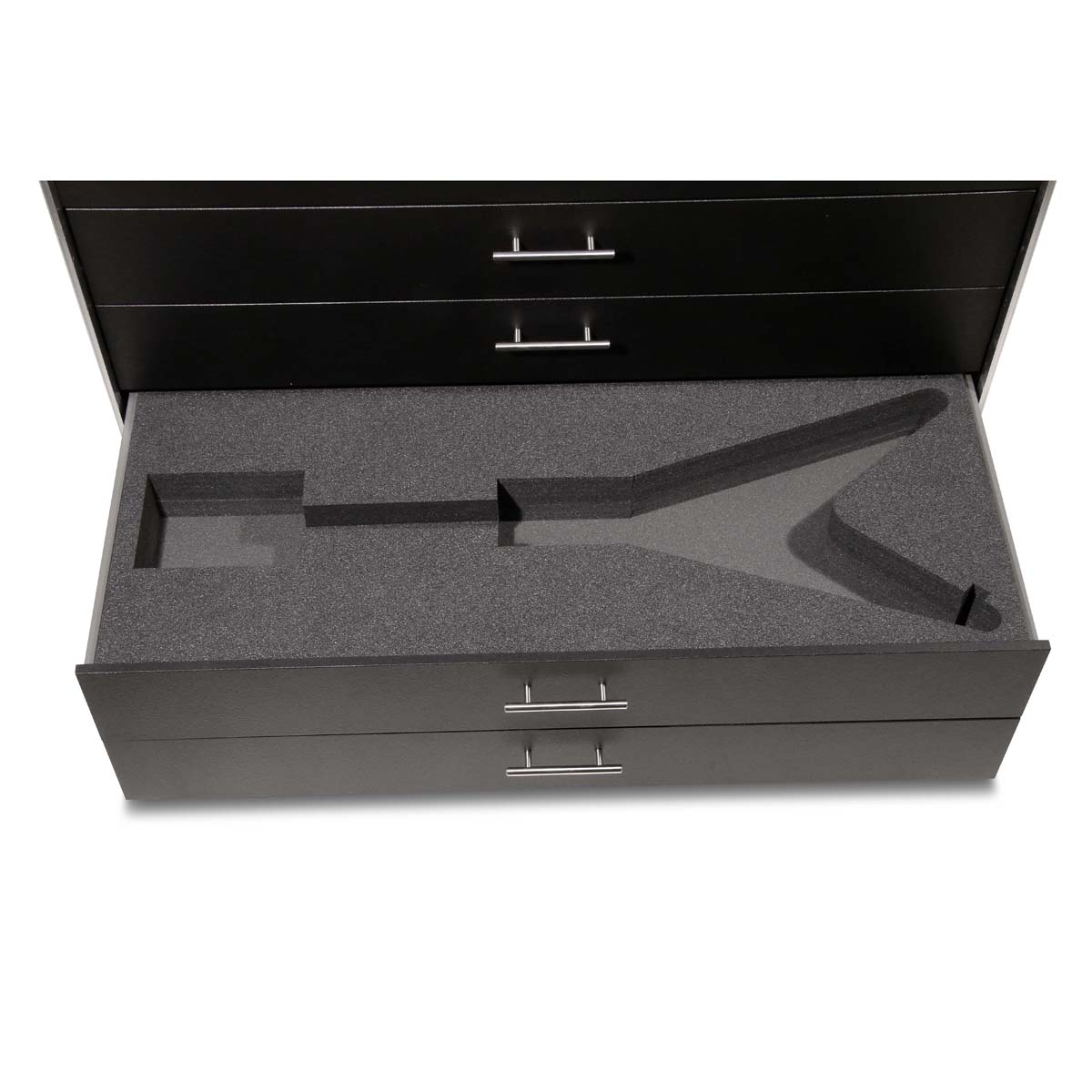 Winkelcase-Case mit Schubladen für 4 Gitarren + Zubehör – Bild 6 Winkelcase-Case mit Schubladen für 4 Gitarren + Zubehör – Bild 6