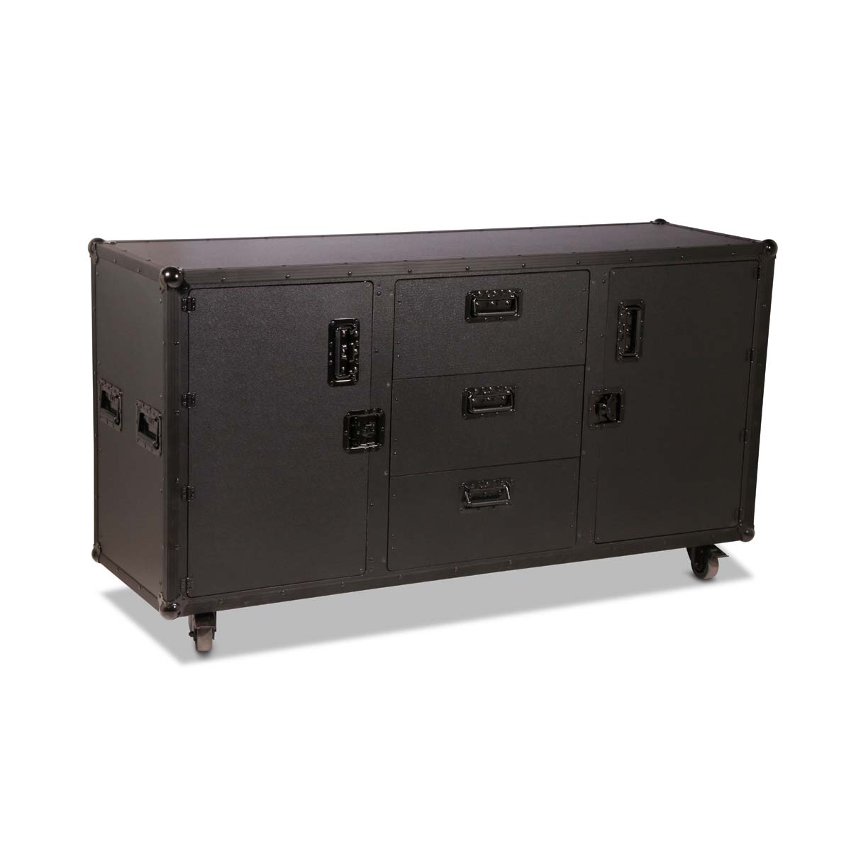 Sideboard im „Casedesign“ black 1600 x 480 x 760 BxTxH
