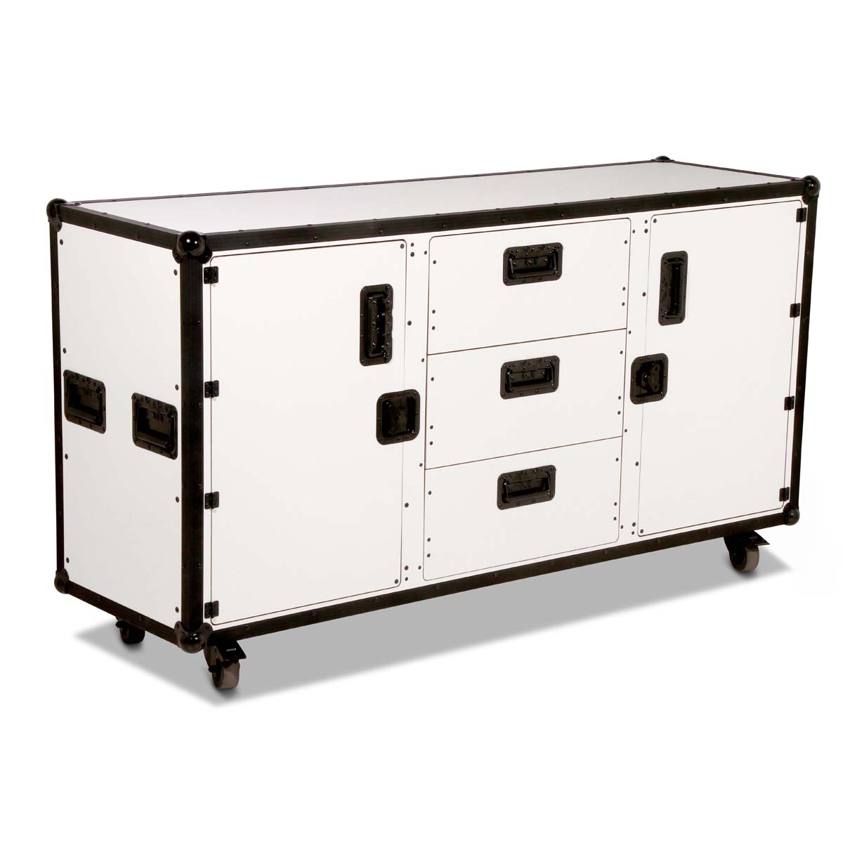 Sideboard im "Casedesign" weiß 1600 x 480 x 760 BxTxH – Bild 8 Sideboard im "Casedesign" weiß 1600 x 480 x 760 BxTxH – Bild 8